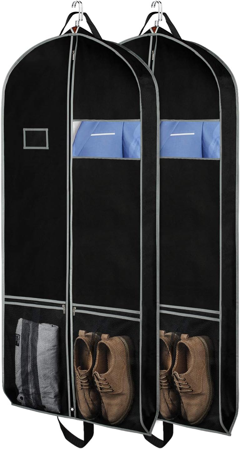 Zilink Large Garment Bags for Storage and Travel 60" Long