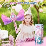 Britik Bubble Wands Kids Light Music Bubble Machine 3 8 Princess Design view 9