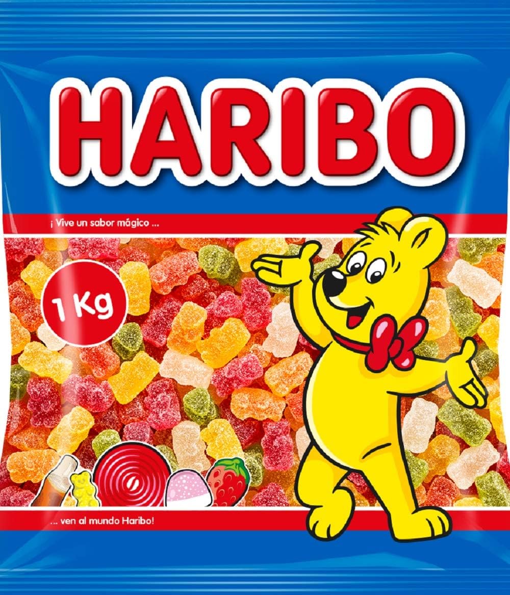 Pack de 12 KG de ositos de gominola Haribo Pack de 12 KG de ositos de gominola Haribo