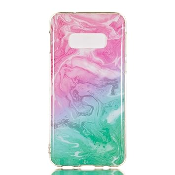 Lomogo Samsung Galaxy S10e / G970 Case Soft Silicon Case Shockproof Anti-Scratch Marble Case Cover for Samsung Galaxy S10e - LOYHU190126 L6