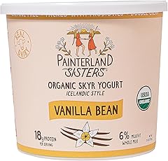 Painterland Sisters, Yogurt Skyr Vanilla Bean Organic, 24 Ounce