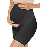 KIM S Shape Your Bump Seamless Maternity Shapewear for Dress, Pregnancy Underwear Prevent Chafing Belly Support
