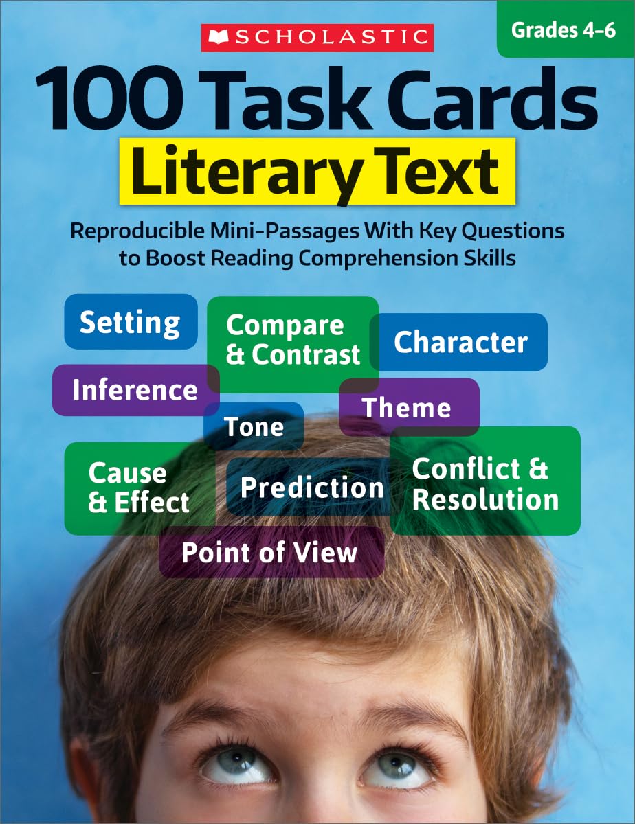 Mua 100 Task Cards: Literary Text: Reproducible Mini-Passages With Key ...