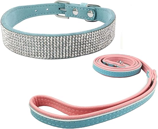 diamante dog lead