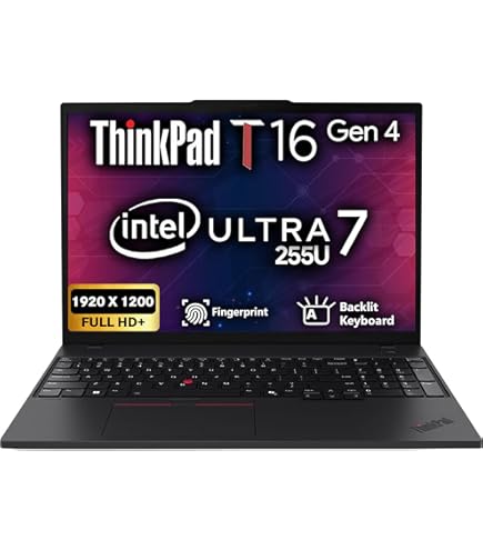 Amazon.com: Lenovo Gen 3 ThinkPad T16 Laptop with Intel Ultra 7