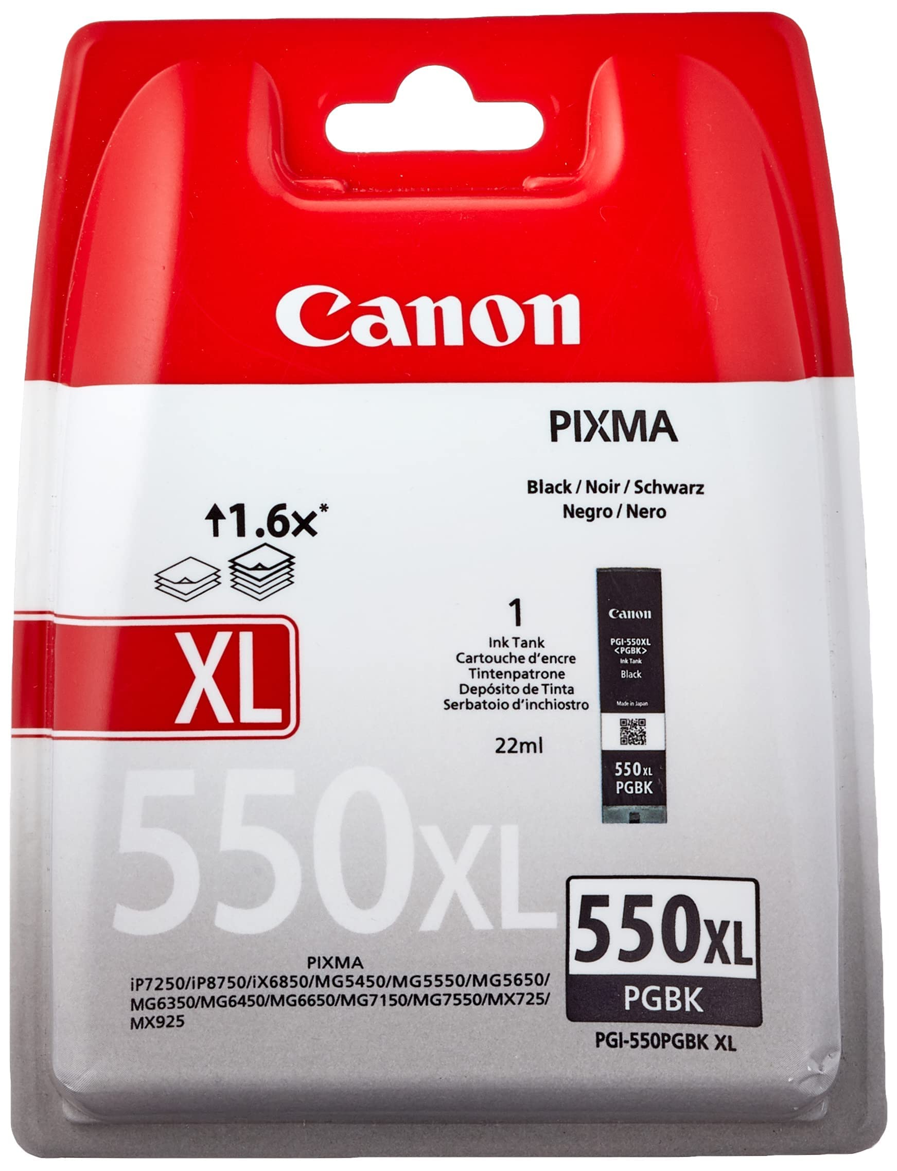 Canon CAN22341 Original Inkjet Cartridges, Black