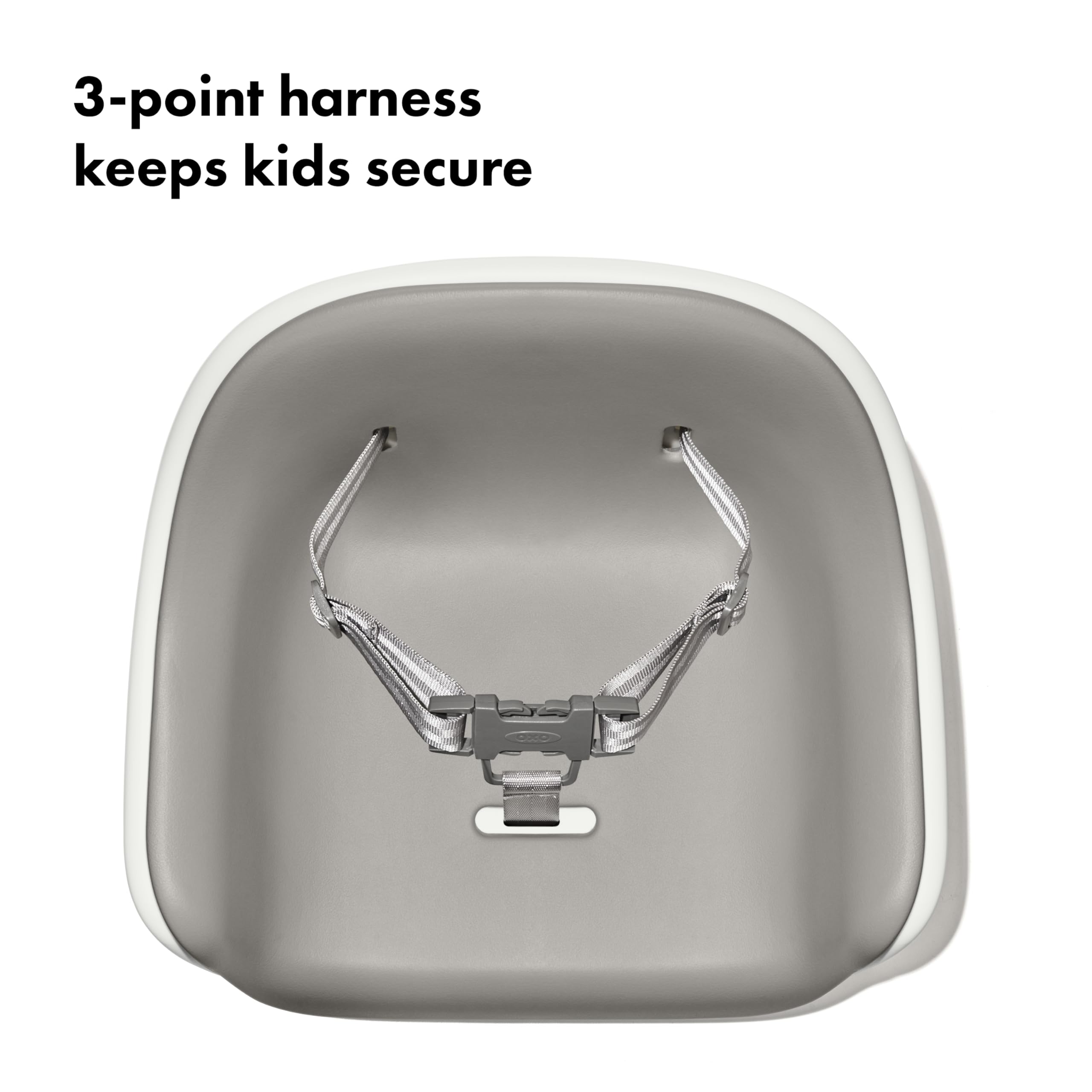 OXO Tot Nest Booster Seat with Removable Cushion - Gray