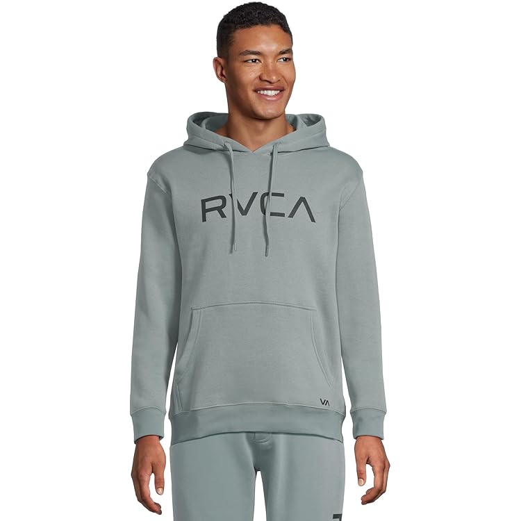 Amazon.com: RVCA Men's Big RCY Pullover Hooded Sweatshirt, Black