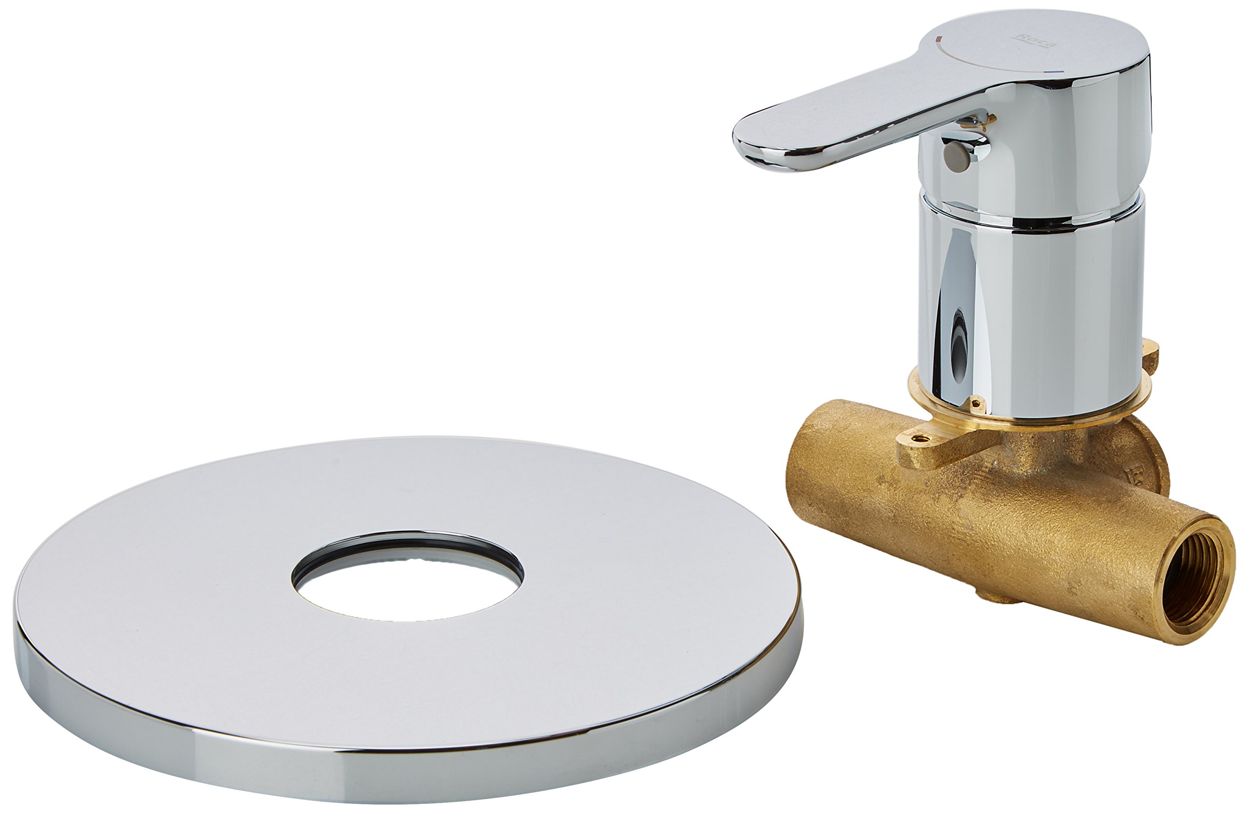 Roca L20 A5A2A09C00 Single Lever recessed Shower Faucet, Chrome, hydrosanitary taps Single Lever