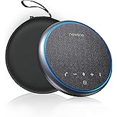 newlinework Conference Speaker and Microphone, Bluetooth Speakerphone, Noise Reduction, 360°Voice Pickup 43H Standby time, USB C Bluetooth Microphone Compatible with Zoom, Teams, Skype, Home Office