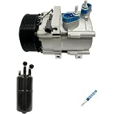 RYC Automotive Air Conditioning Compressor and Clutch Kit KT BA90-01 | Fits Ford Mustang 5.4L 2007-2009