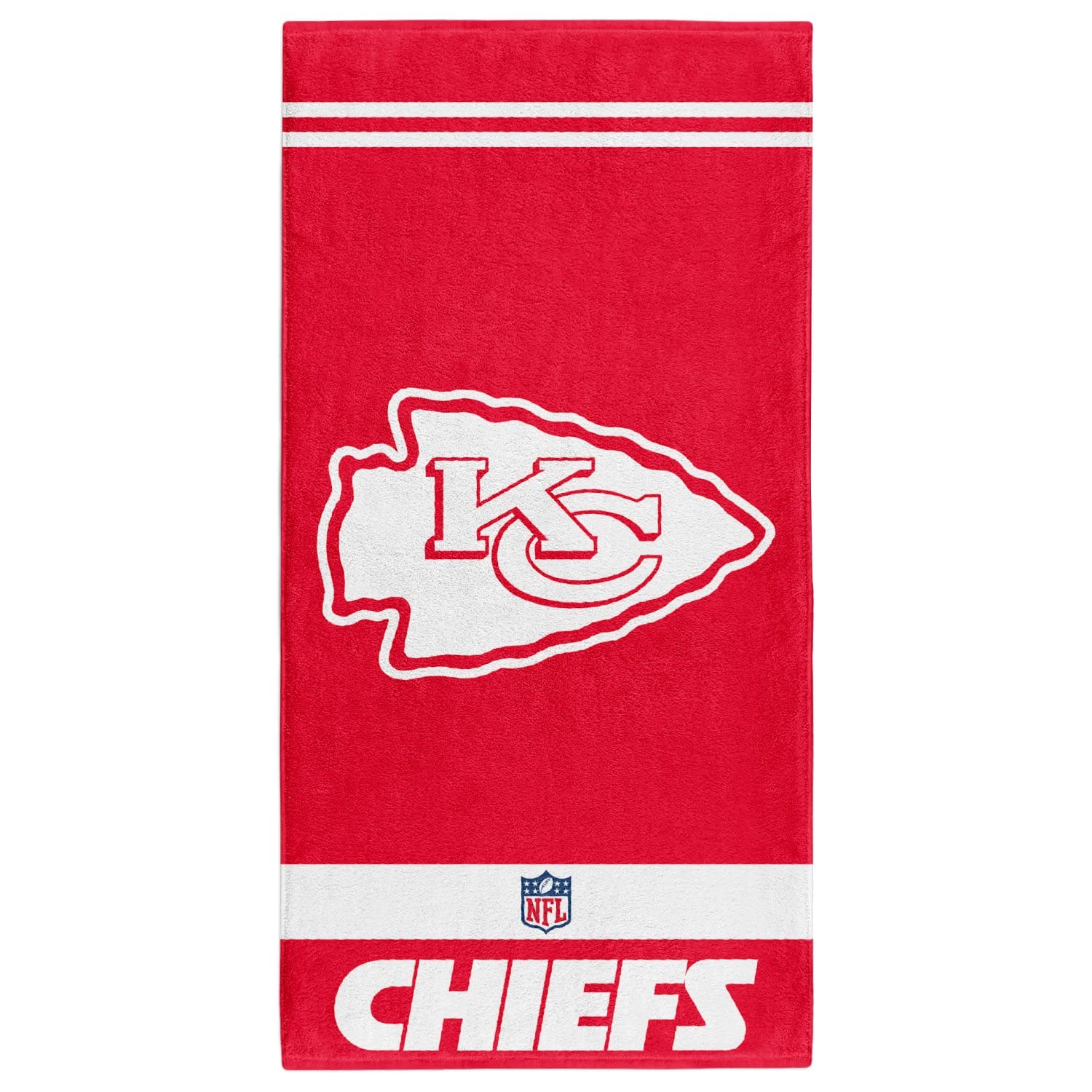 Kansas City Chiefs NFL Bath Towel Beach Towel Shower Towel ** Classic ** in 70 x 140 cm