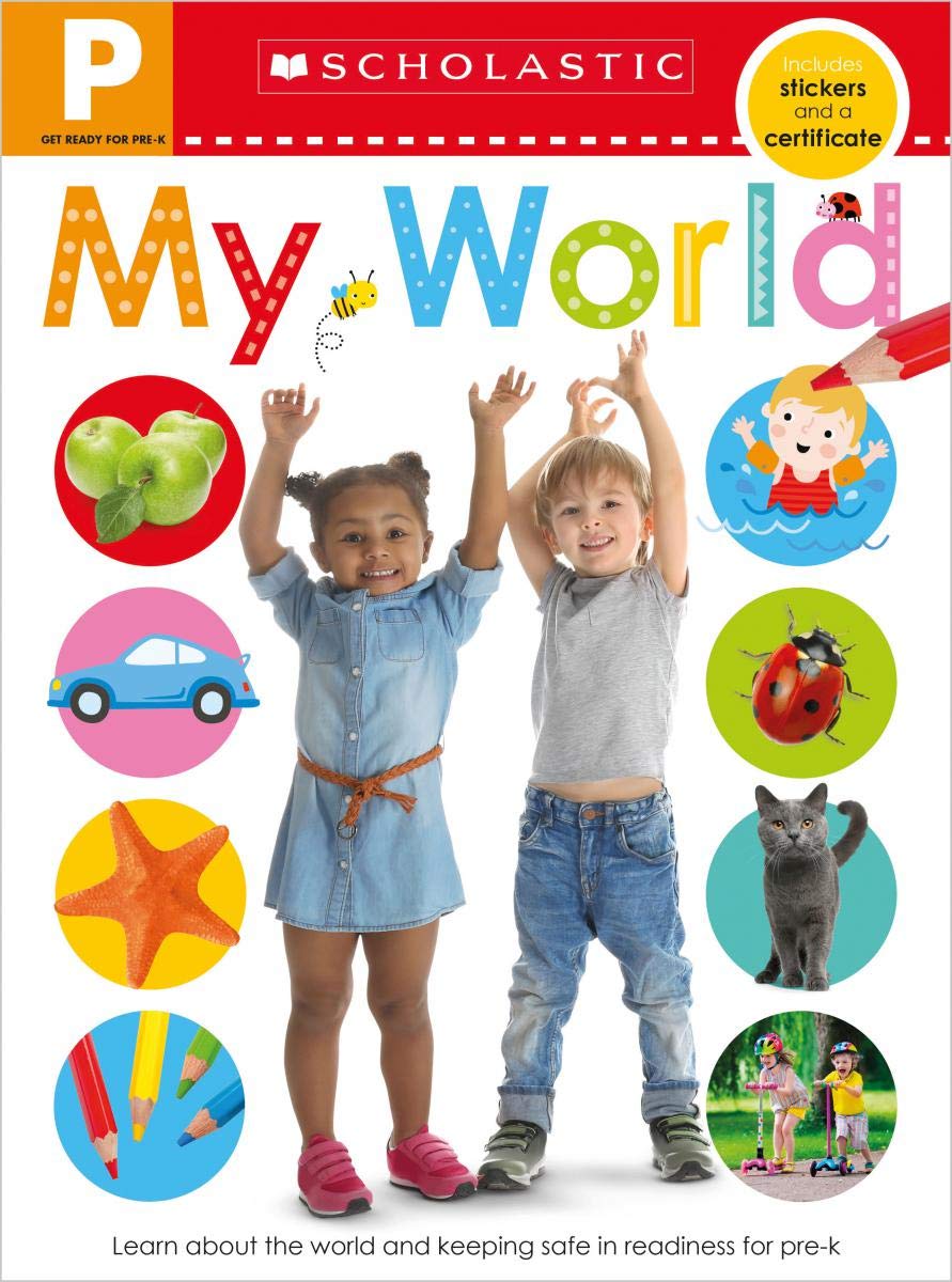 Amazon Com Get Ready For Pre K Skills Workbook My World Scholastic Early Learners Scholastic Scholastic Early Learners Books