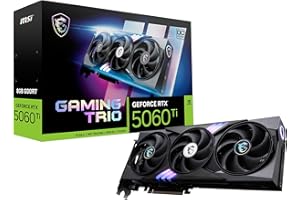 MSI Gaming RTX 5060 Ti 8G Gaming Trio OC Graphics Card (8GB GDDR7,TBA-bit, Extreme Performance: 2662 MHz, DisplayPort x3 2.1a