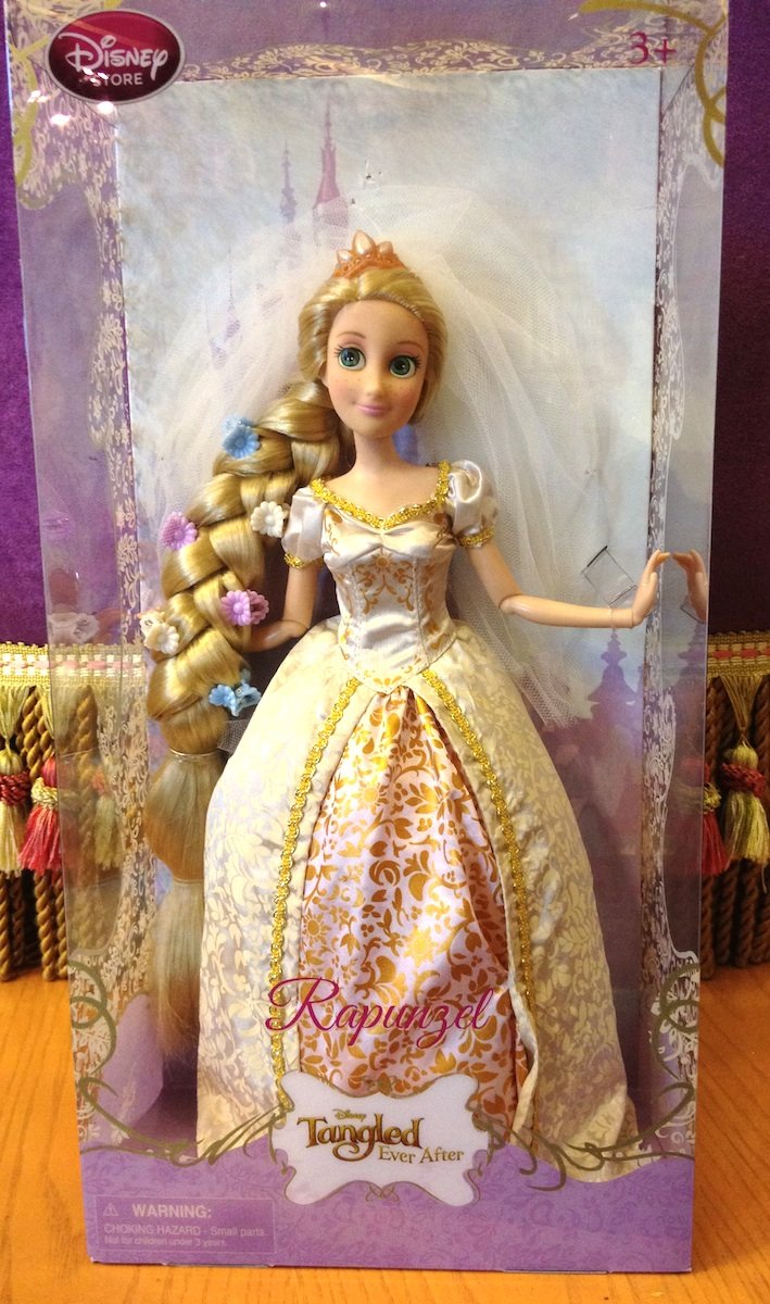 rapunzel bride doll
