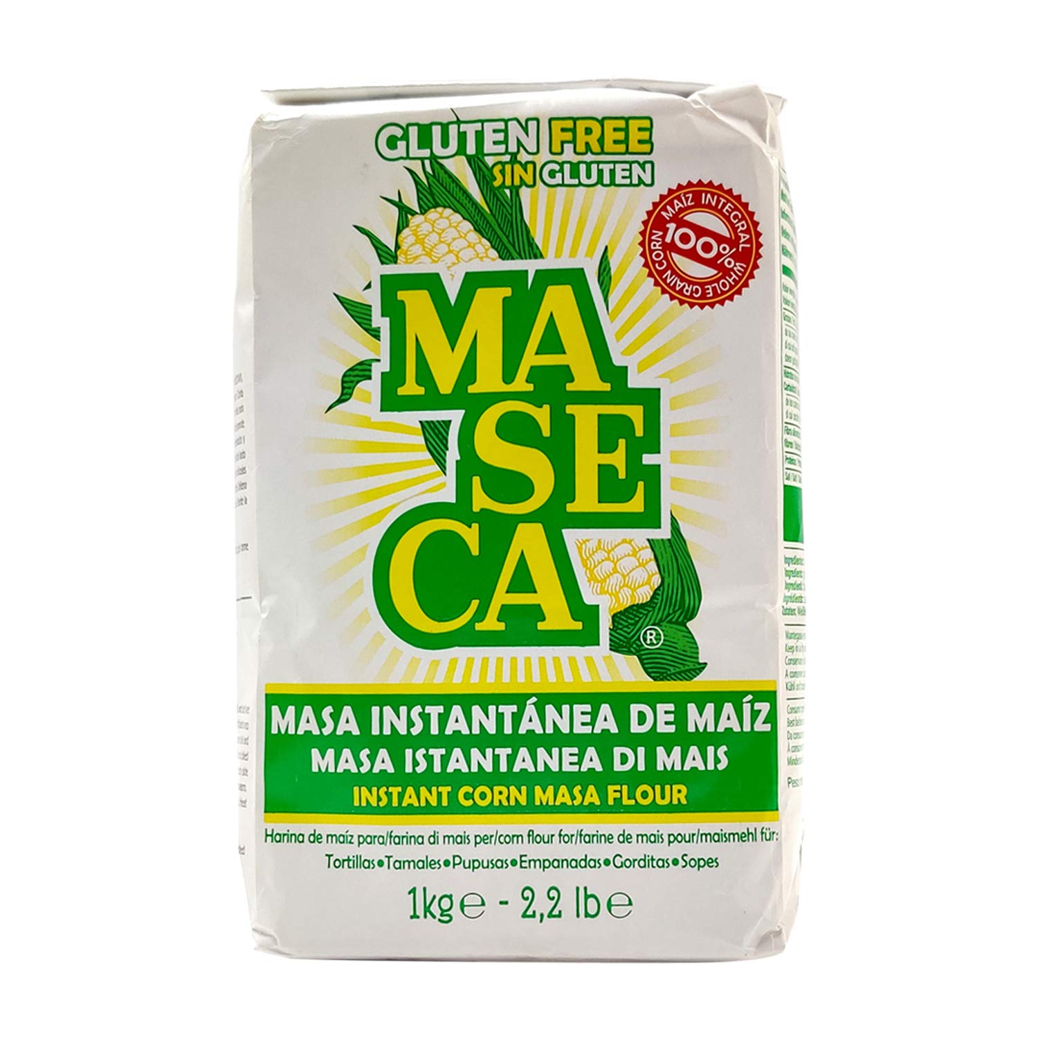 Maseca Instant Corn Masa Flour, 2kg Buy Online in United Arab Emirates