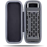 co2CREA for Turtlebox Ranger Loud Outdoor Portable Bluetooth 5.4 Speaker, Hard Carrying Case with Handle, Shockproof Protective Travel Storage Case, Black