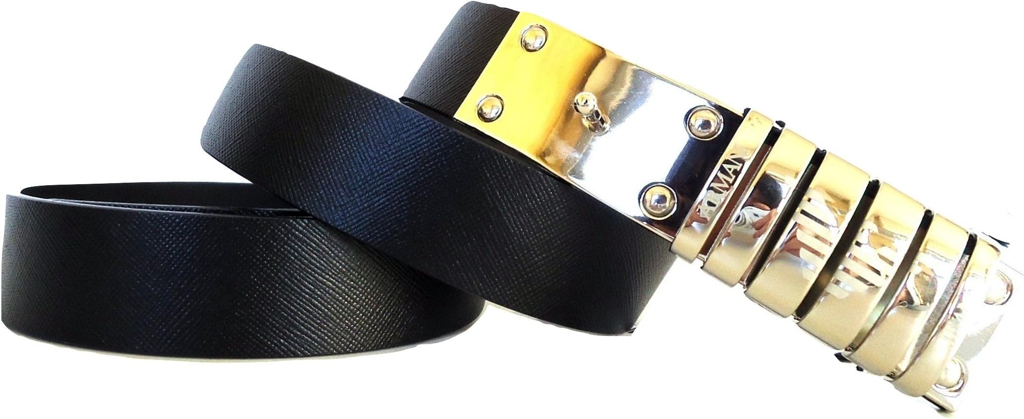 AJ armani jeans Men's Belt Black black Small