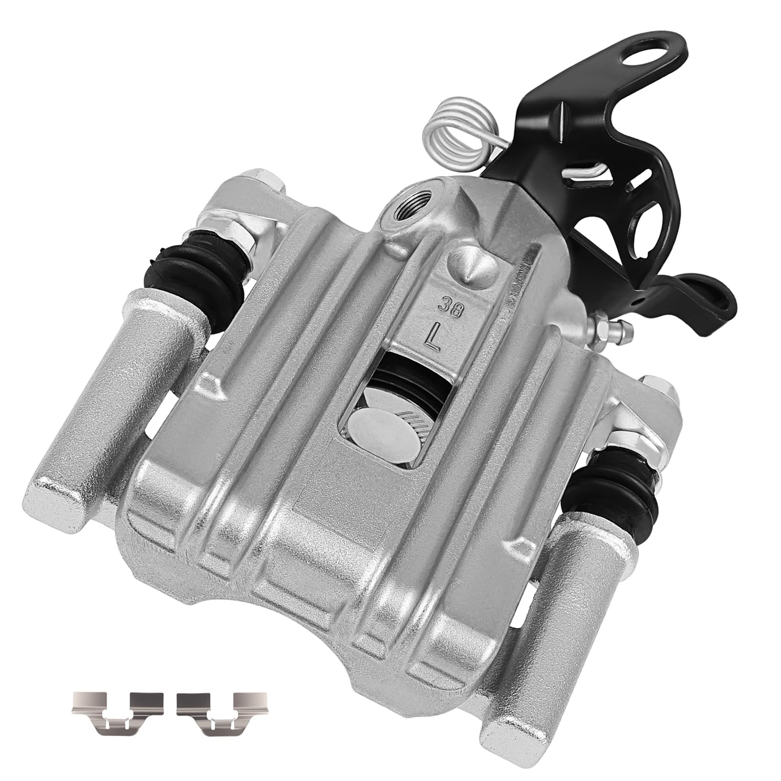 Photo 1 of cciyu Rear Left Brake Caliper Assembly w/Bracket 19B6650 2010-2013 For Audi For A3,2013-2019 For Volkswagen For Beetle,2011 For Volkswagen For Golf,2012-2018 For Volkswagen For Jetta