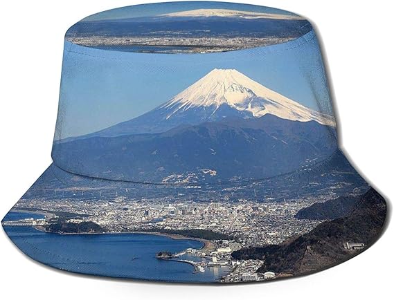 Amazon Co Jp Uvカット 帽子 富士山と横浜ジャパンフィナンシャル ハット 小顔効果 熱中症予防 日よけ 吸汗通気 紫外線対策 おしゃれ 高級感 渔夫帽 ファッション