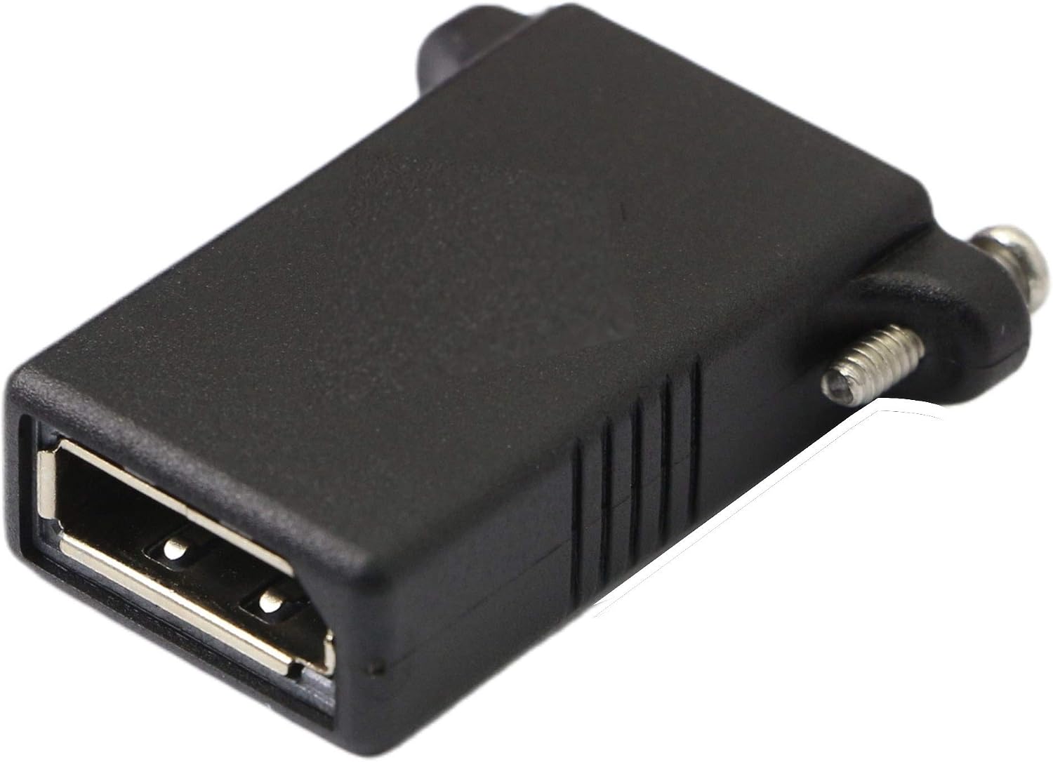 DisplayPort Coupler,DP Female to DP Female Coupler,DisplayPort Extension Cable Connector Adapter with Panel Mount Buckle Slot and Screw - Image 3