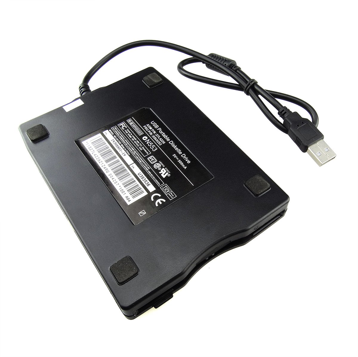 Xfox External USB 1.44 MB 2x Floppy Disk Drive 3.5" Portable Diskette