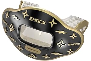 Shock Doctor Max Air Flow 3D Lux Black/Gold Lux OSFA
