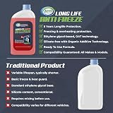 JOVS Antifreeze Coolant 1L Ready to Use Long Life Red Engine Coolant view 4