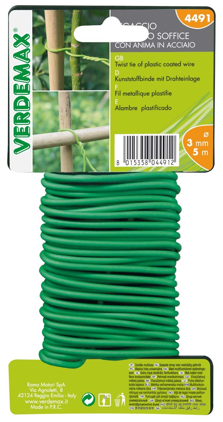 Verdemax 4491 3 mm Soft Multi-Purpose Fastener