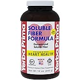 Yerba Prima Soluble Fiber Formula Powder, 12 Ounce - Premium Dietary Fiber Supplement, Natural, Concentrated Soluble Fiber, Gluten Free, Non-GMO, Made in USA