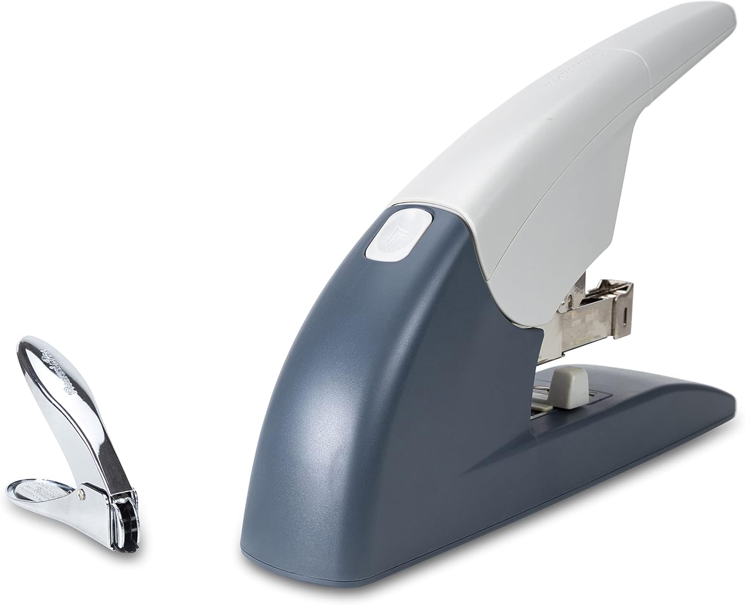PraxxisPro PowerForce-175 Heavy Duty Flat Clinch Stapler, 20 to 175 Sheets Using one Size 3/4" Leg-Length Staple. for Home and Business. Includes 400 3/4" Leg-Length Staples and a Staple Remover. : Office Products