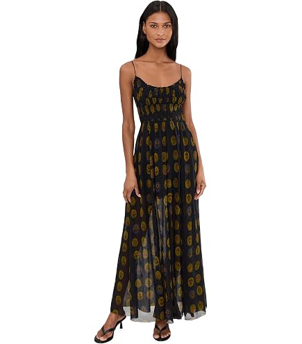 free people feeling groovy maxi dress Forest Combo SM (Women's 4-6) at Amazon Women's Clothing store Mini Short Beach Dresses ref=2898U.04 Floral print with black Size:US8 (EU40)