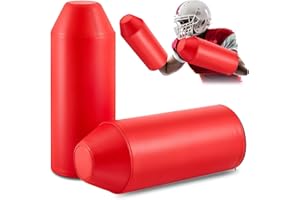 Tellegloww 2 Packs Football Arm Blocking Pad Bullet Shaped Blocking and Sparring Training Pads Football Blocking Forearm Shie