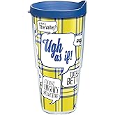 Tervis Made in USA Double Walled Clueless Insulated Tumbler Cup Keeps Drinks Cold & Hot, 24oz, Collage