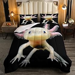 Axolotl Bedding Set King Cute Axolotl Comforter Set