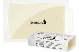 Catchmaster Mouse & Insect Super Glue Traps 30PK, Mouse Traps Indoor for Home, Extra Strength Sticky Pest Control Adhesive Tray for Catching Bugs, Rats & Rodents, Non Toxic Bulk Pre-Baited Glue Boards