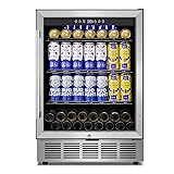 Beverage Refrigerator 24 inch-200 Can Drink Fridge