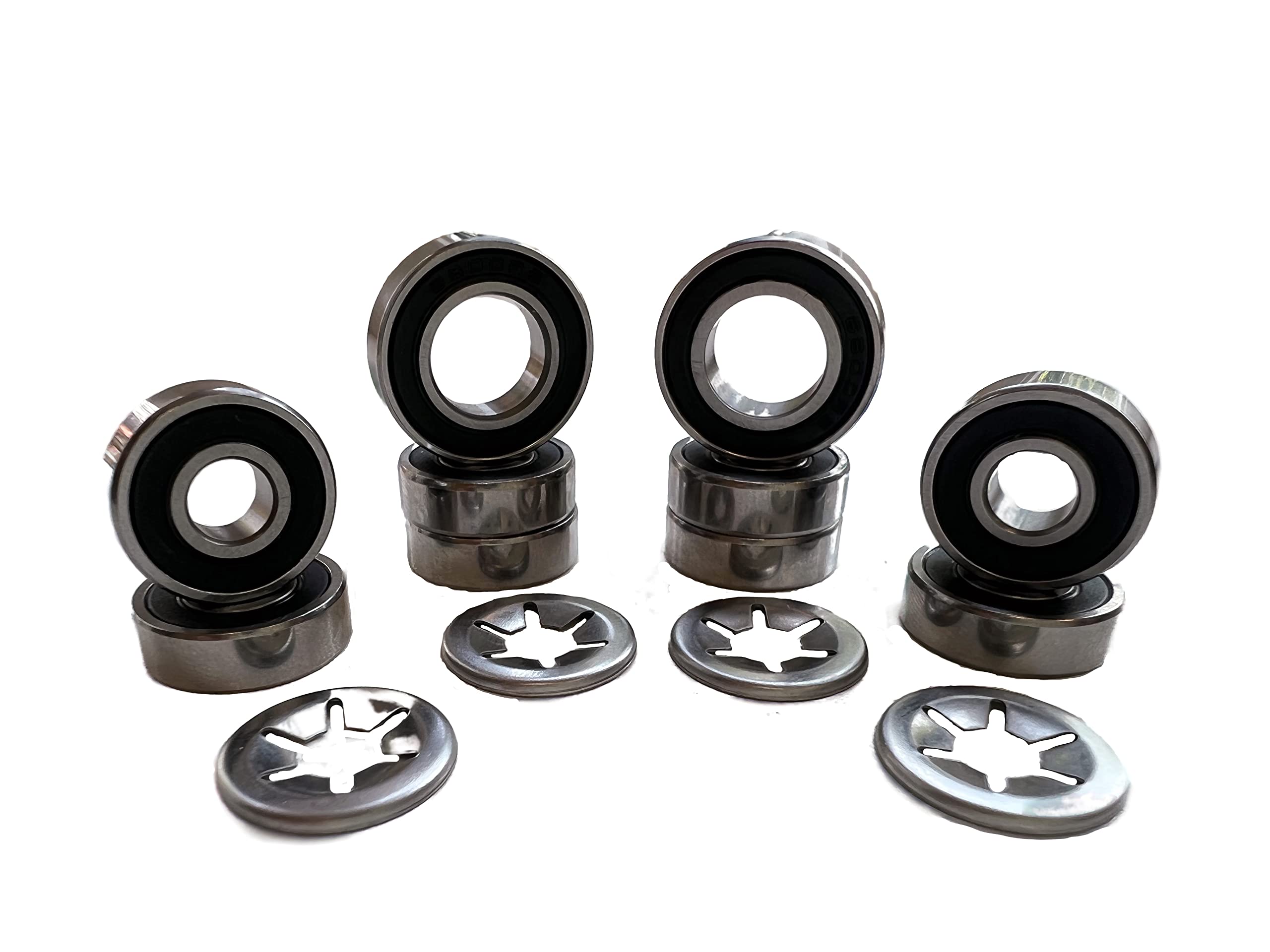 TIMBERA Ball Bearing Repair Kit (14-Pack) – Fits Husqvarna Automower Front Wheels, Axles, Cutting Motor Spindle Shaft – Models 210C, 220AC, 230ACX, 260ACX (2009–2014) – Robotic Mower Accessory