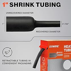 Dowire Heat Shrink Tubing 1" - Adhesive Lined - 3:1
