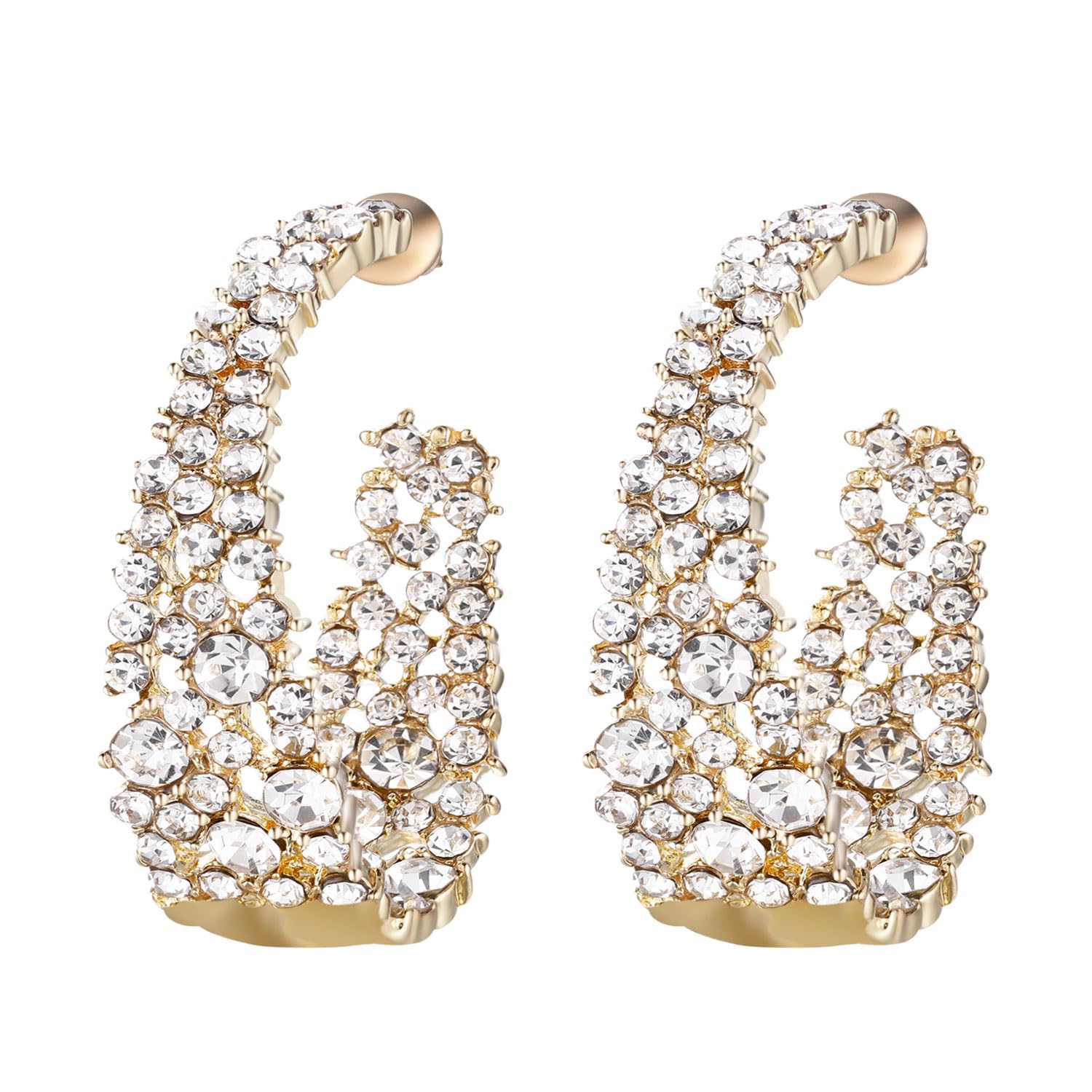 CEJUG Hoop Earrings for Women Bohemian Dangle Drop