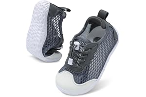 BARERUN Toddler Water Shoes Barefoot Kids Water Shoes Boys Girls Aqua Socks Quick-Dry Breathable Toddler Sandals Slip on Indoor Outdoor Walking Shoes for Beach Swim Pool