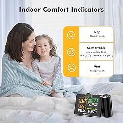 Dr. Prepare Projection Alarm Clock, Adjustable