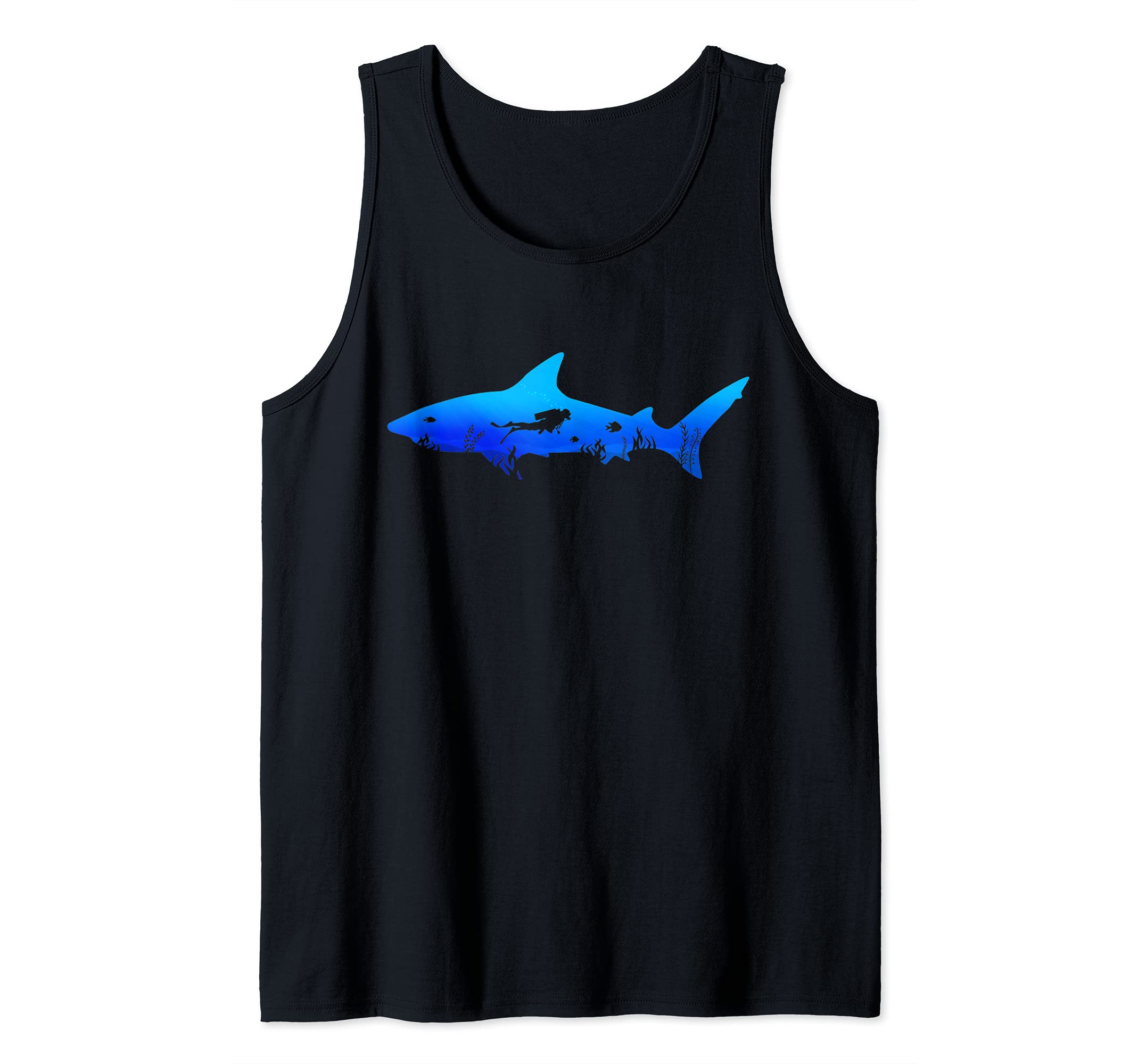Scuba Diving Gear Diver Sea Marine Dive Master Tank Top