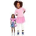 Barbie 28-in Brunette Fashion Doll with Removable Fashions, Pink Top, Denim Skirt, & Cowboy Boots, Necklace and Purse Accessory