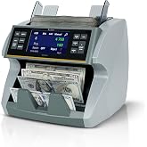 KOLIBRI Money Counter Machine I 4.5 TFT Display I Business Grade I Advanced IR/UV/MG/MT/DD/HLF Detection I Mixed Denomination (USD) I 1,200 Notes/Min I 3-Year Warranty I KBR-1500 V2