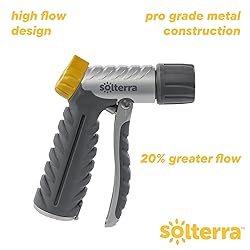 Solterra Adjustable Garden Hose Nozzle with Front