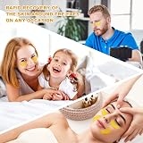 URAQT 24K Gold Under Eye Treatment Masks 30 Pairs Collagen Gel Pads Hydrating view 7