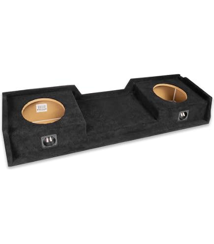 Rockville 12\" Under-Seat Powered Subwoofer Box For 2015-up Chevy Silverado Crew 174.95
