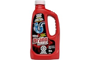 Drano Max Gel Drain Clog Remover and Cleaner, Unclogs and Removes Hair, Soap Scum, Blockages and More from Showers and Sinks,