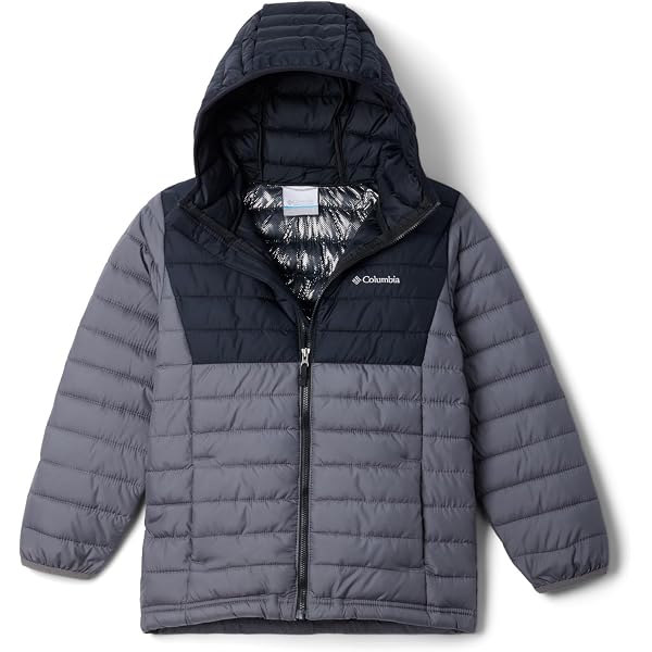 Perry Ellis Boys Colorblock Puffer Jacket – Quilted Hooded Winter Coat - View #4